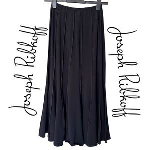 ✨Joseph Ribkoff Black Panel Swing Skirt – Size 6 (Made in Canada)